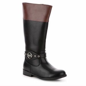 Toddler Girls Michael Kors Emma Derby Boots Sz 3